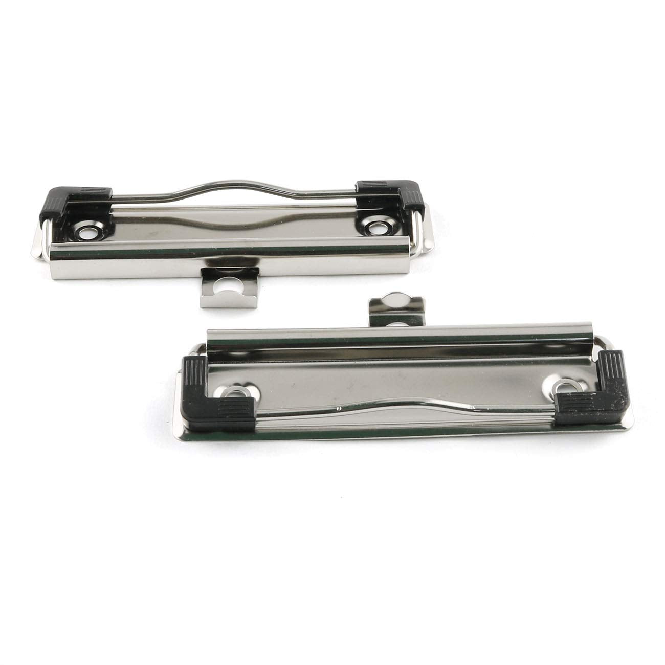 E-Outstanding Clipboard Clip 5Pcs Metal Mountable Document File Board Clips With Rubber Feet For Office, School Stationery Suppl